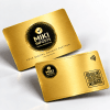 MiKi NFC Business Card with Logo